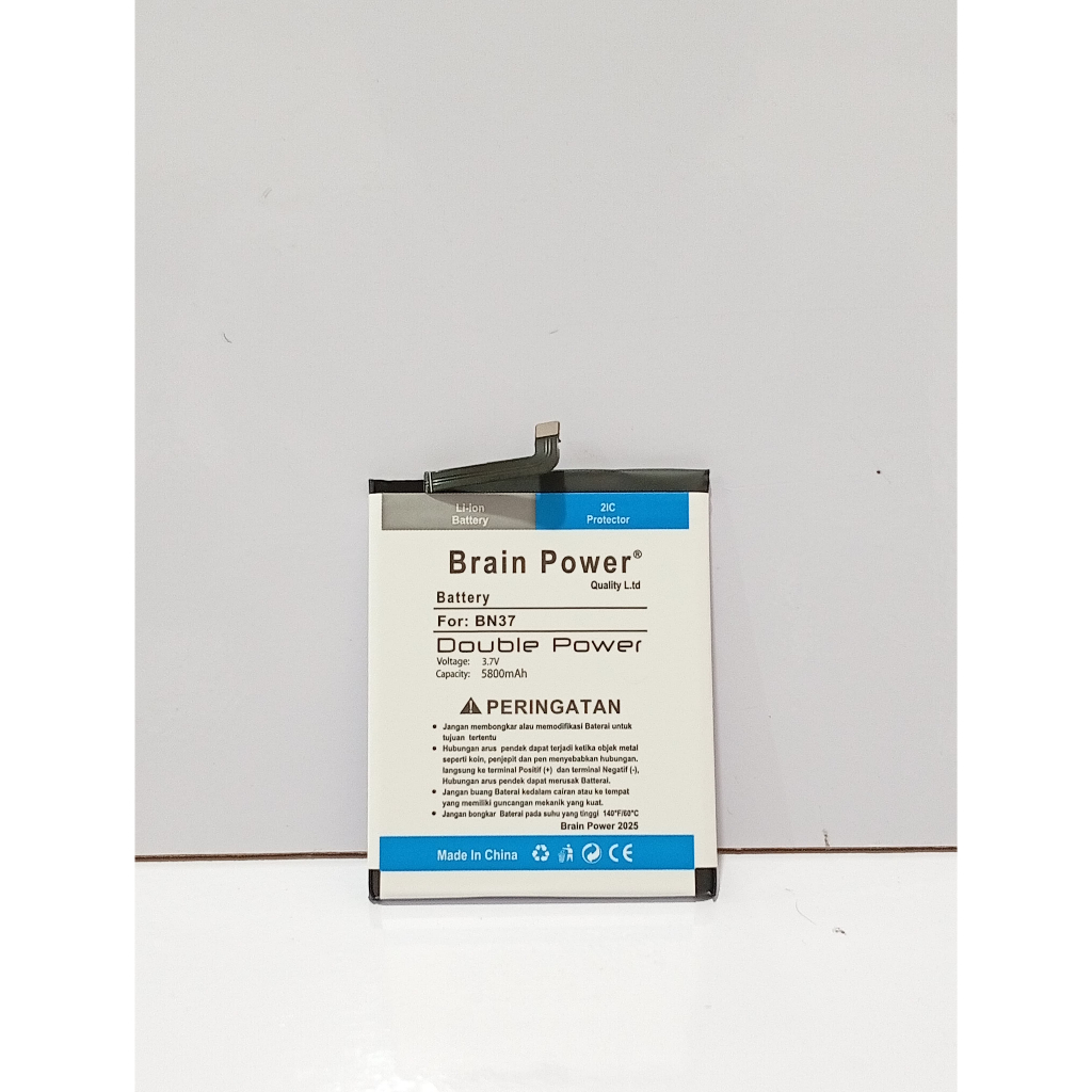 BATTERY BATRAI DOUBLE POWER BATRE XIAOMI BN37 BRAIN POWER