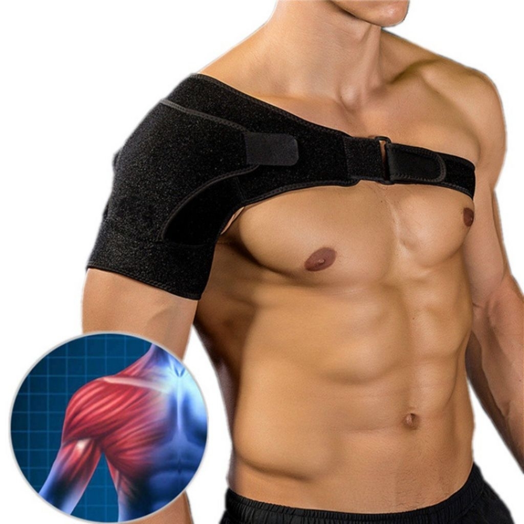 Deker Bahu Shoulder Support Pelindung Bahu Shoulder Brace Alat Terapi Deker Penyangga Bahu Pelindung