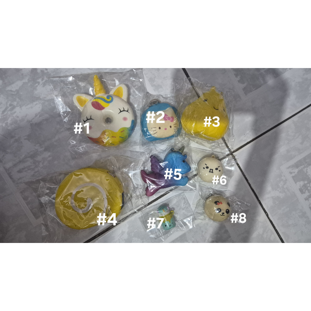 SQUISHY PRELOVED 2 | Mainan anak murah squishy common licensed flash sale