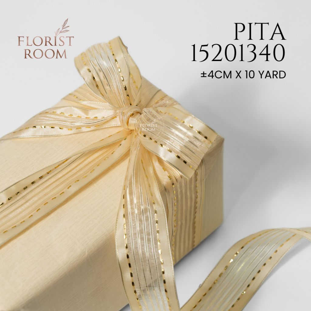 

Pita 15201340 ±4cm x 10 yard - Ribbon - Gift - Dekor - Hamper