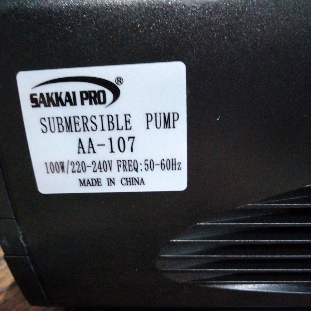 pompa kolam 100 watt / high max 5 meter