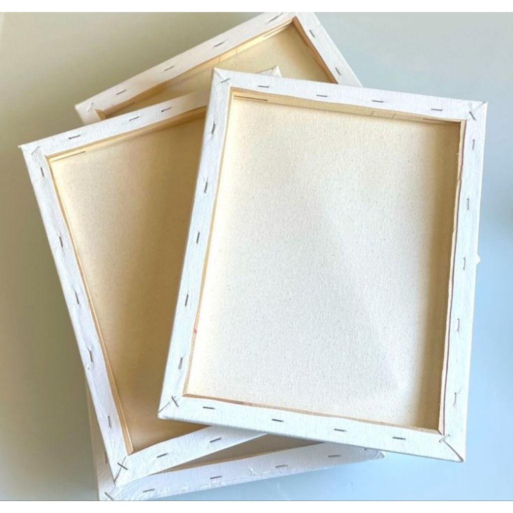 

Paket canvas 19,5x19,5 , kuas sepaket, cat acrilic. paket hand painting couple