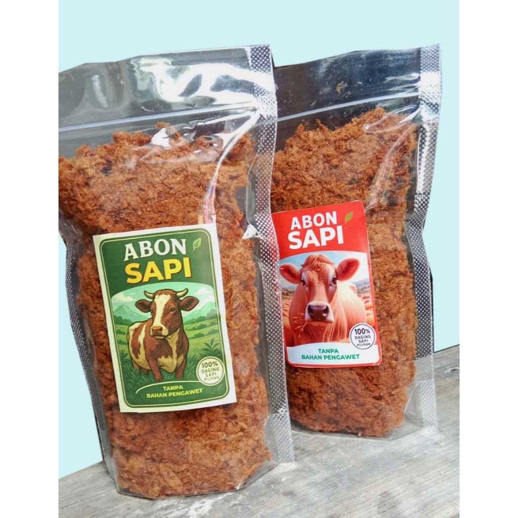 

Abon Sapi Tanpa Bahan Pengawet 100 gram