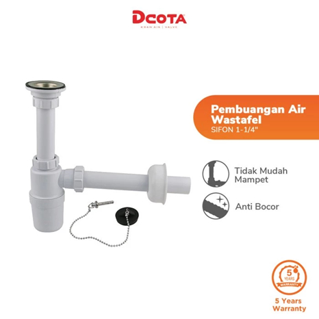 Sifon Wastafel Pembuangan Air 1-1/4" DCOTA
