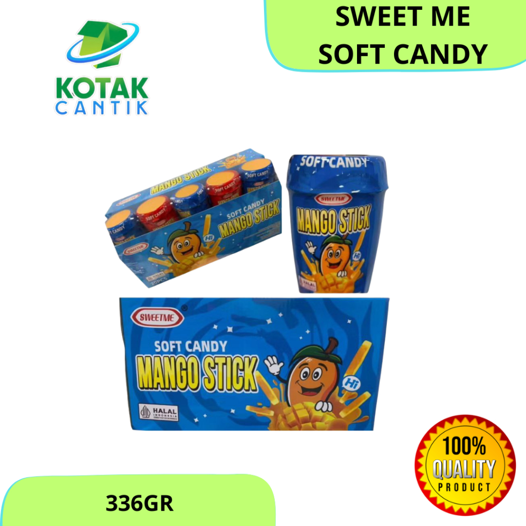 

SWEETME SOFT CANDY MANGO STICK ISI 20pc