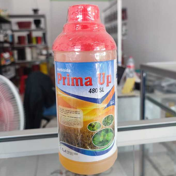 Herbisida PRIMA UP 480 SL isi 500 ml untuk pembasmi rumput liar