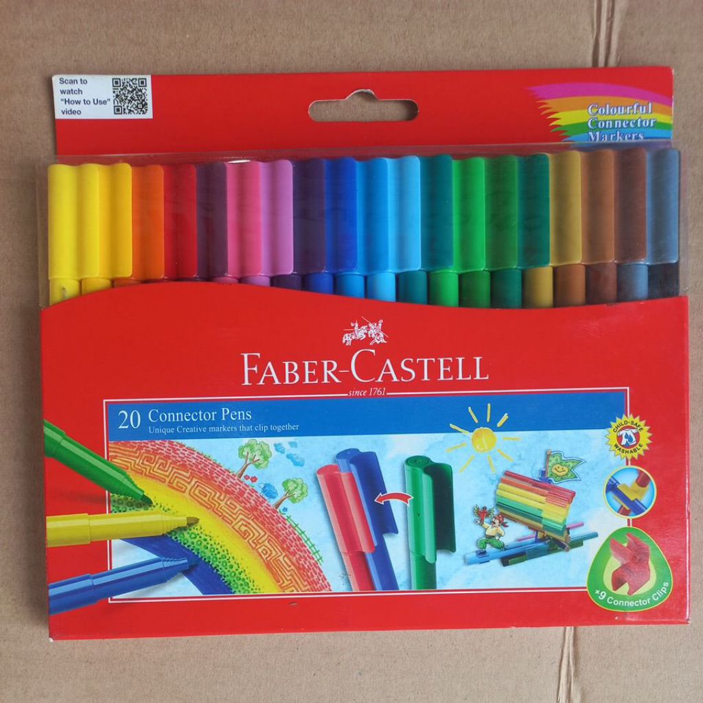 

Connecor Pens Faber Castell 20 warna