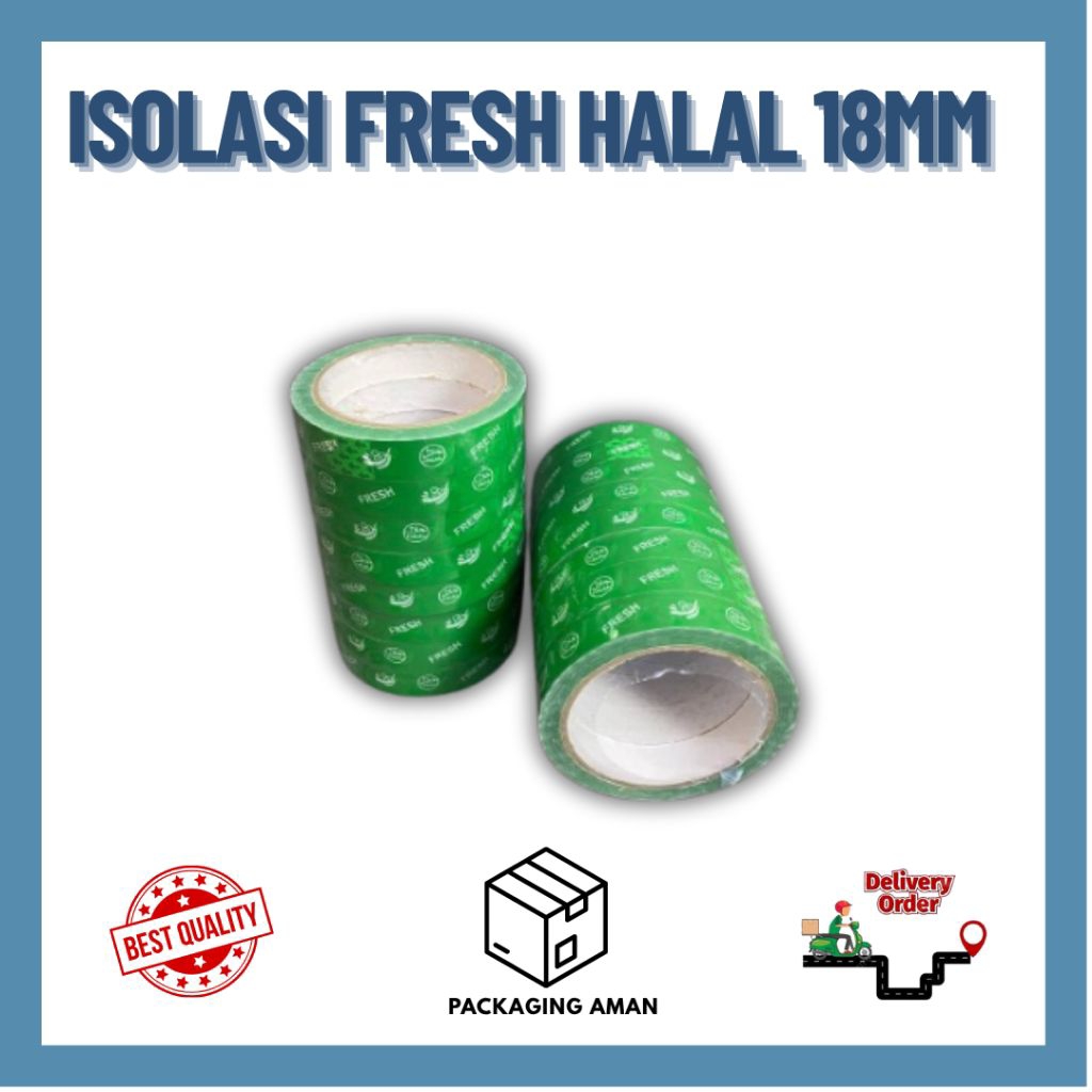 

ISOLASI FRESH HALAL - ISOLASI BUAH DAN SAYURAN 18MM