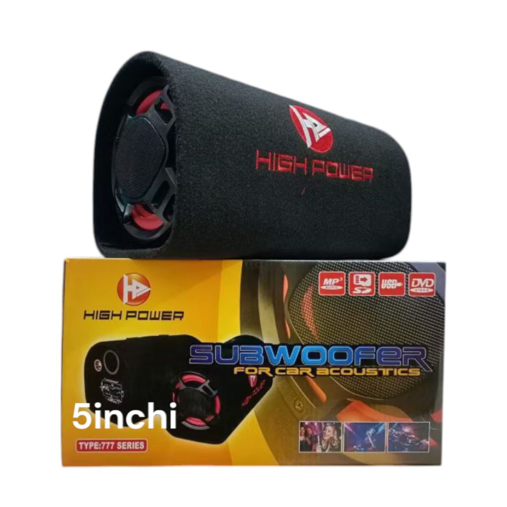 Speaker High Power 777 5inchi / Speaker Bluetooth Bantal High Power 777 5inchi