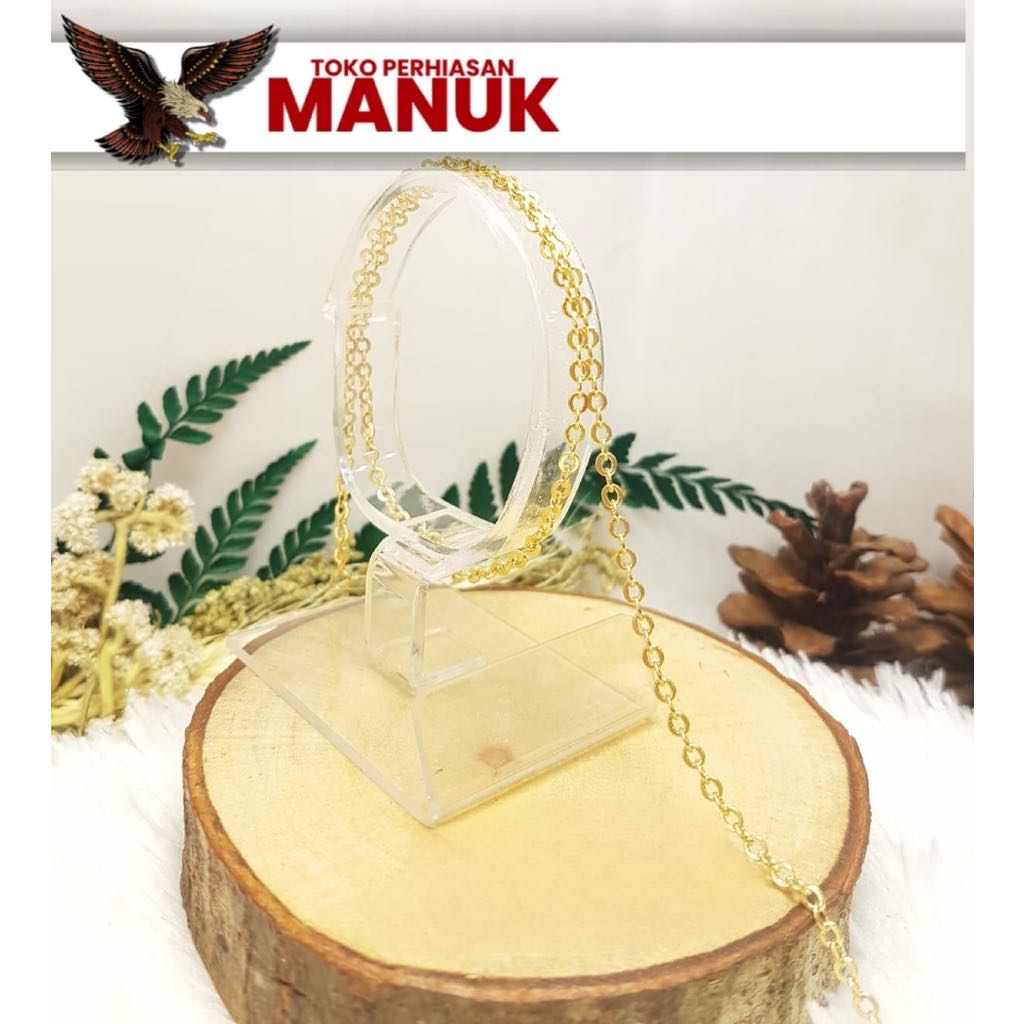 Kalung Emas Nori Holo | Kalung Emas | Emas 8K/375