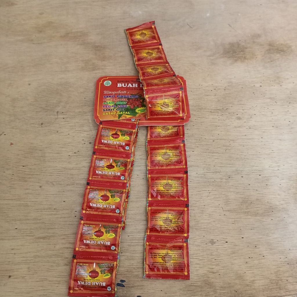 

jamu tradisional buah dewaa isi 20 sachet