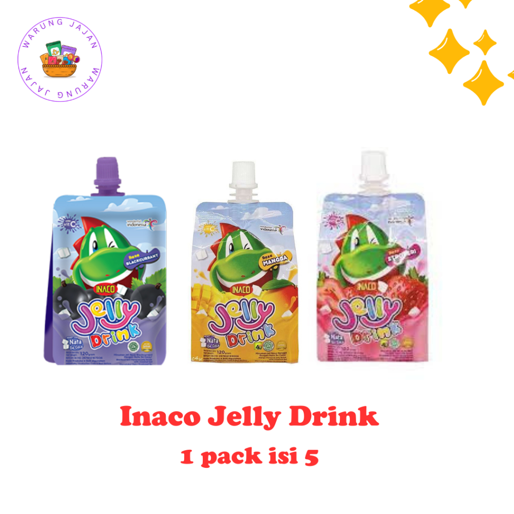 

Inaco Jelly Drink - 1 Pack isi 5