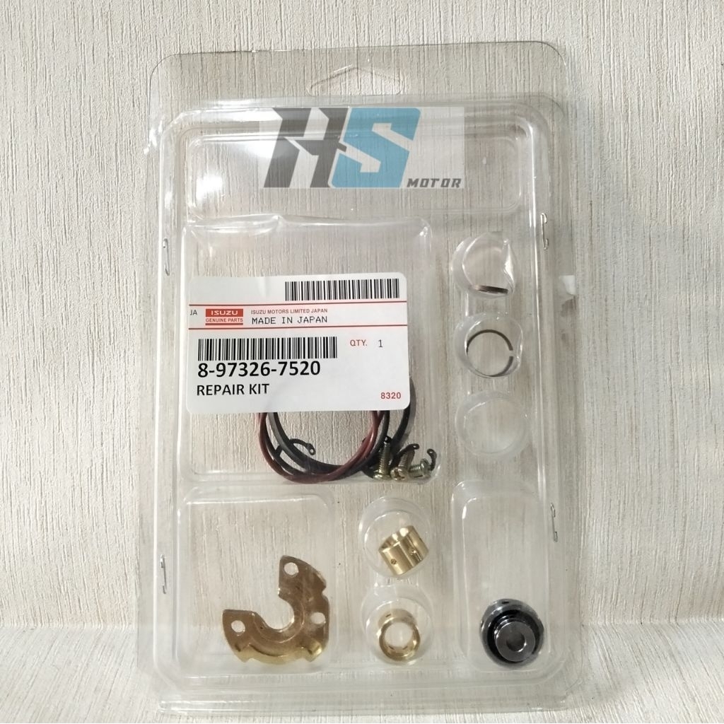 REPAIR KIT CATRIDGE TURBO CHARGER MOBIL ISUZU ELF NKR71 8-97326-7520 ISUZU ORIGINAL PARTS
