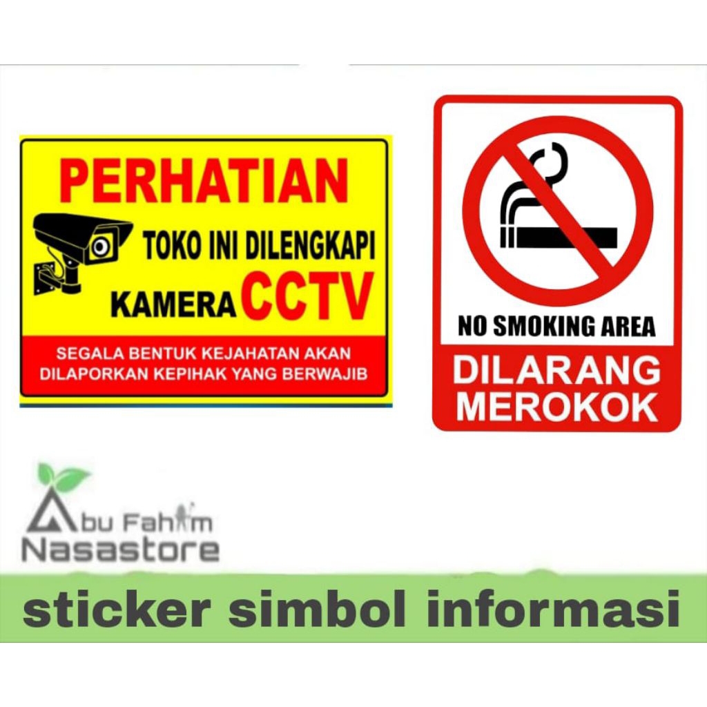 

Stiker Simbol Informasi
