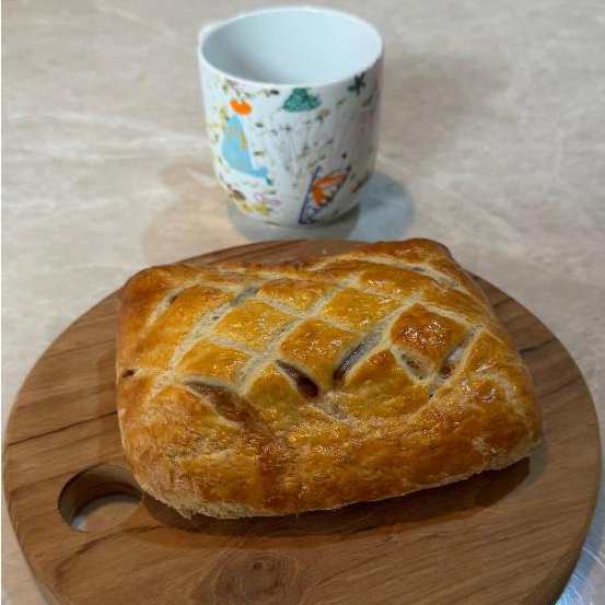 

Homemade Norway Salmon wellington per frozen vacum pack 150 gram