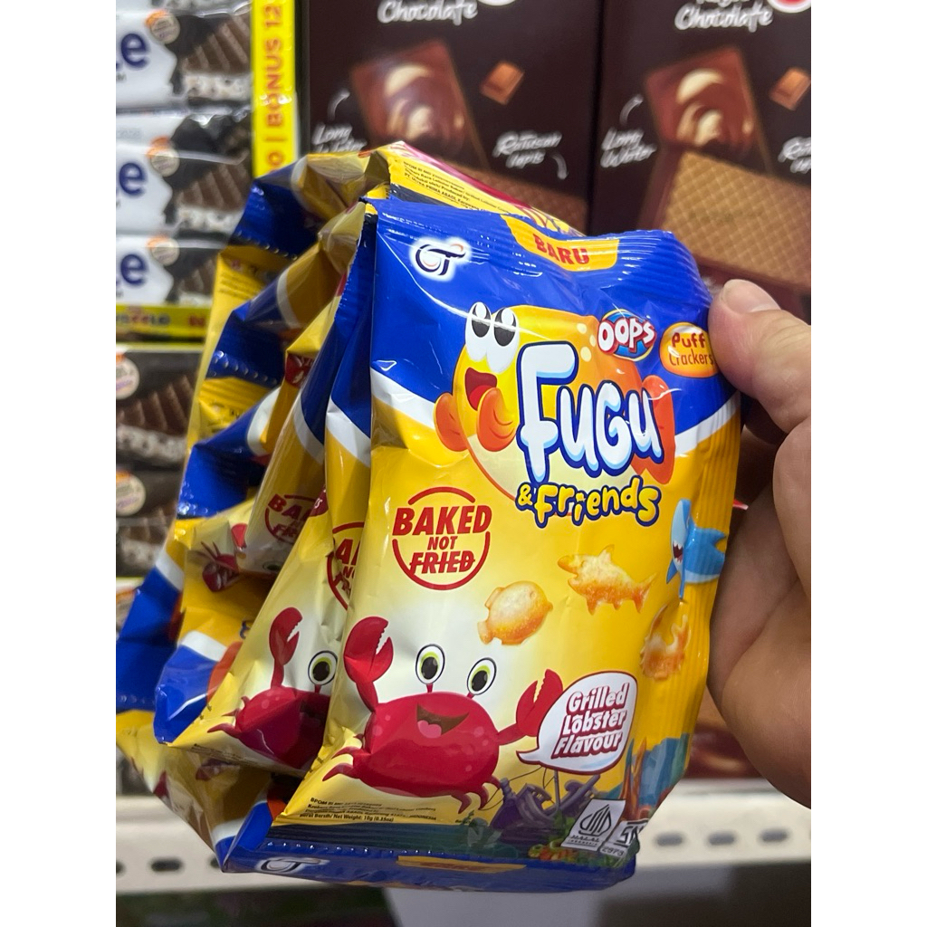 

FUGU & FRIENDS OOPS RASA GRILLED LOBSTER FLAVOUR ISI 10 pcs
