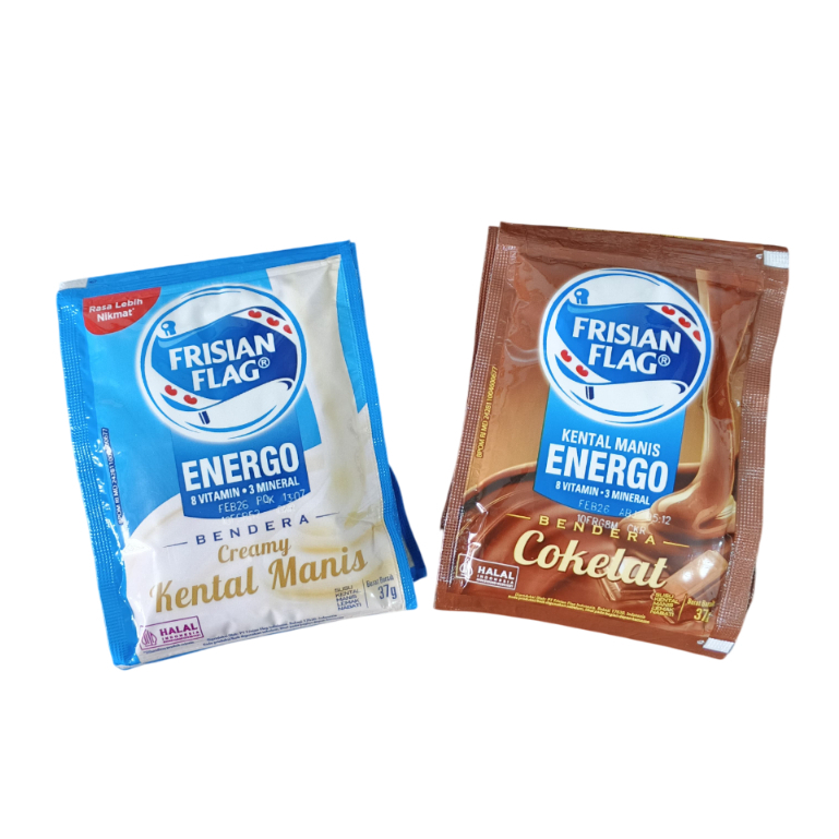 

Susu Bendera Set / Susu Frisian Flag 40gr Susu Kental Manis 1 Renceng isi 6 Pcs