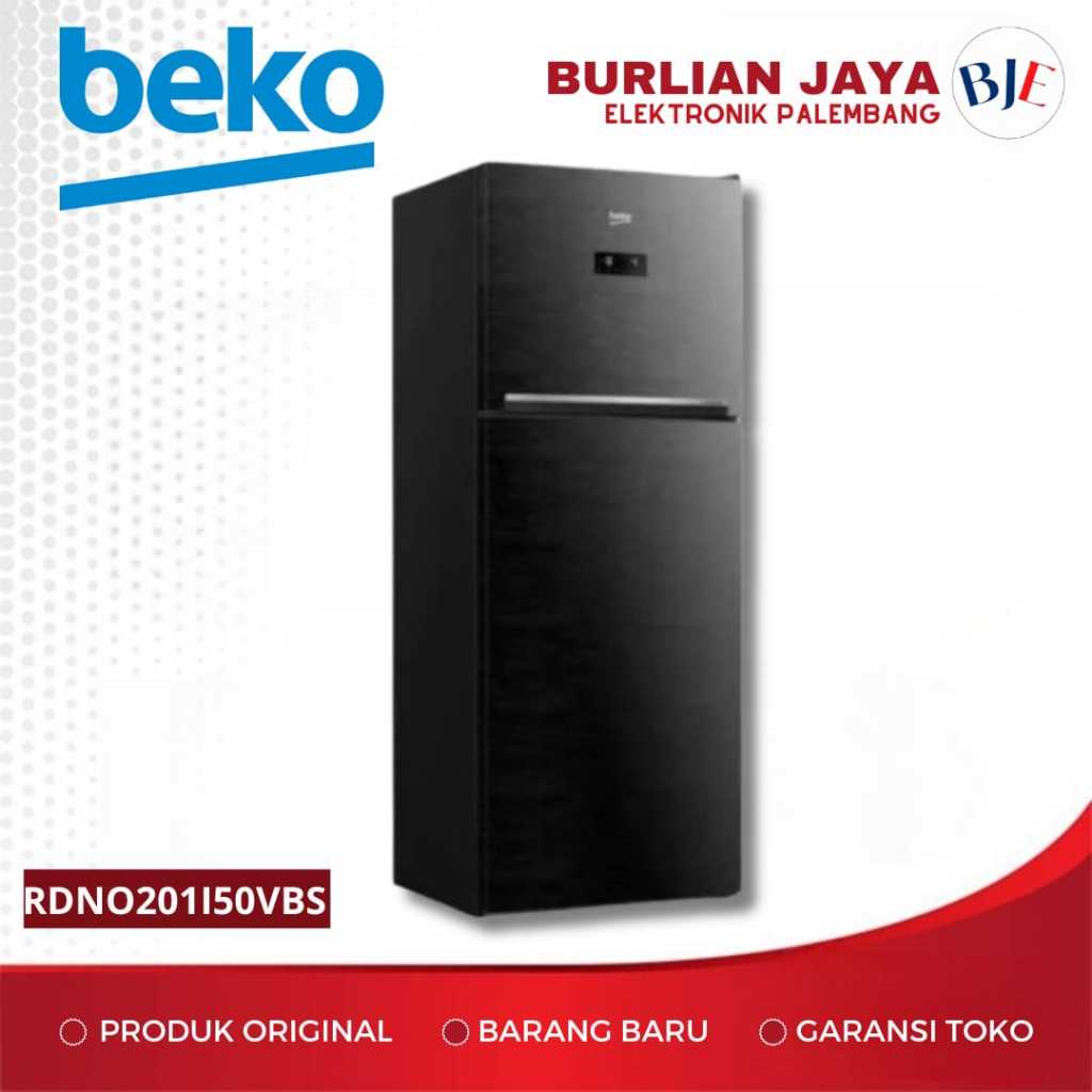 KULKAS BEKO 2 PINTU RDNO201I50VBS NO FROST KULKAS 2 PINTU BEKO PALEMBANG