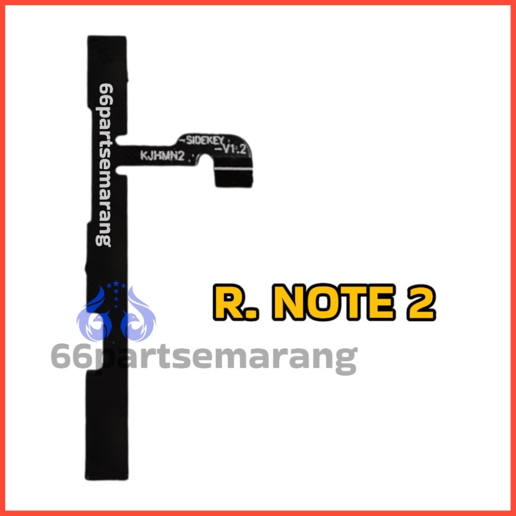 Flexible Flexibel On Off Volume Redmi Note 2 Copotan Cabutan Bekas
