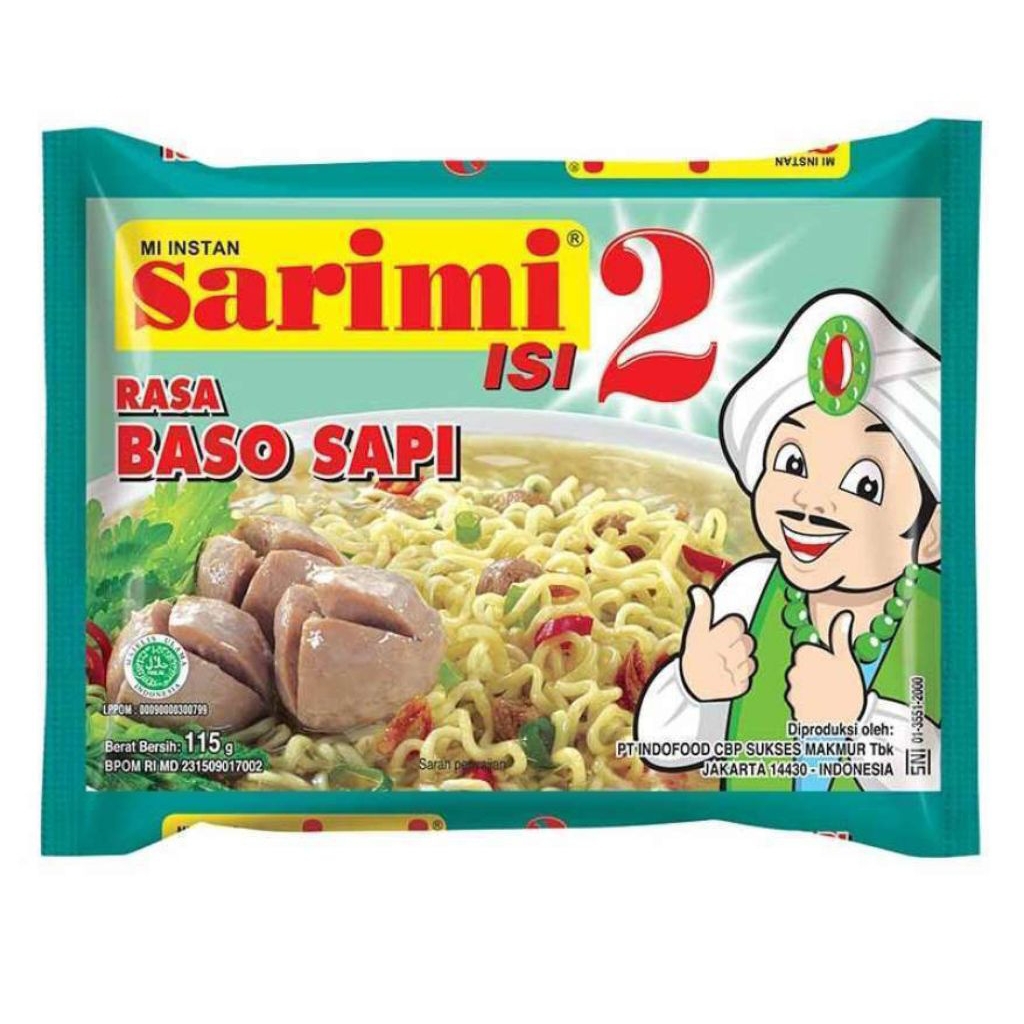 

Sarimi Mie Instant isi 2 All Variant Rasa 113 gr