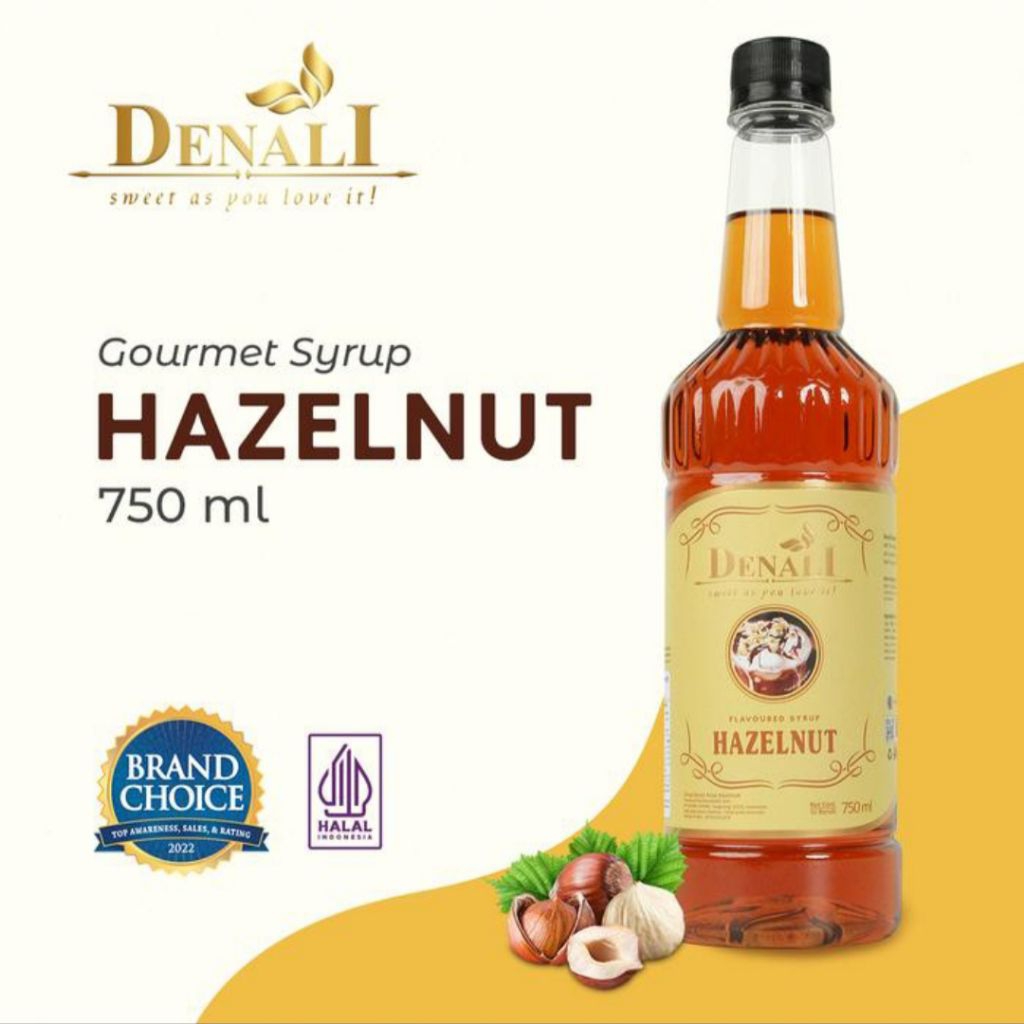 

DENALI SYRUP HAZELNUT 750 ml