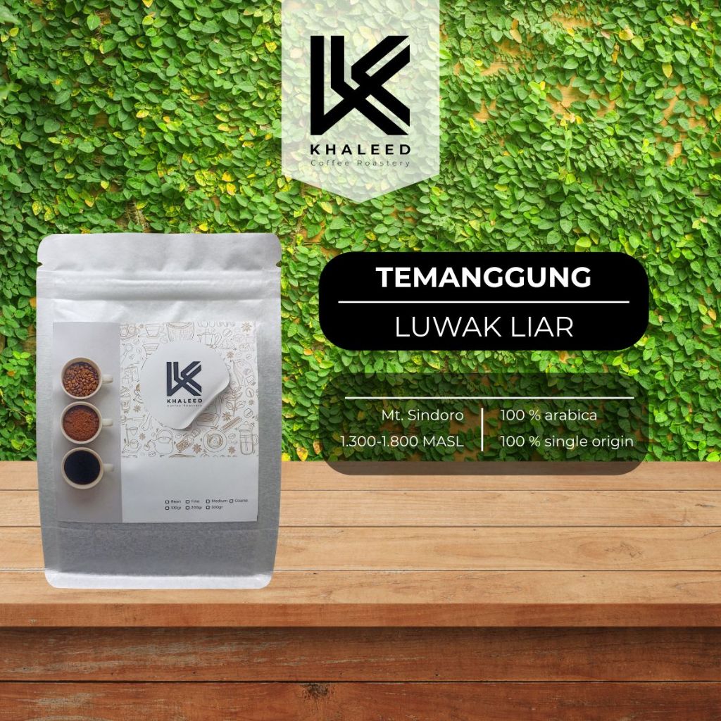 

Kopi Arabika Temanggung Sindoro Luwak Liar
