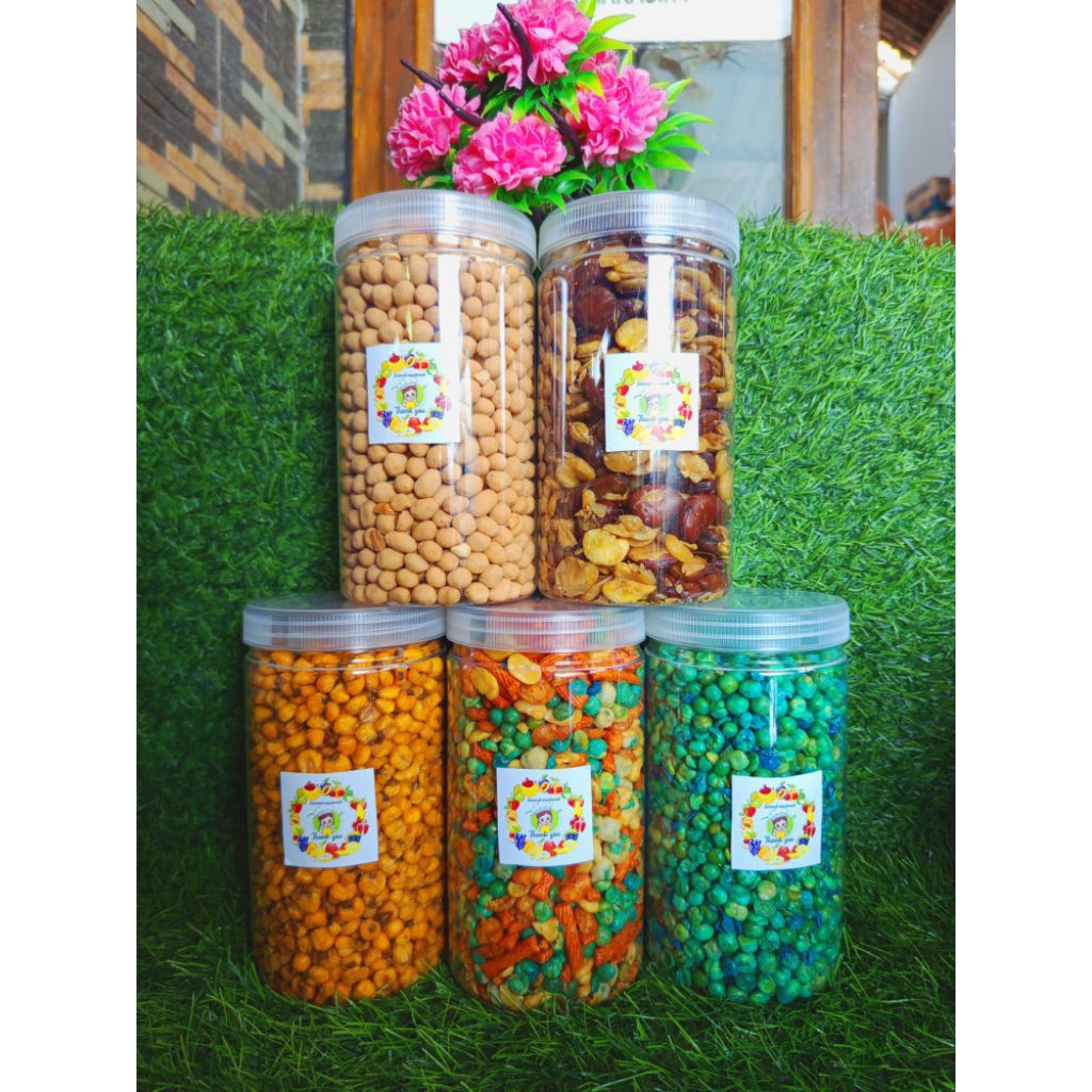 

PAKET BUNDLING HEMAT | Camilan atau Snack Kacang - Kacangan | Kapri mix, Kapri, Kacang telur, Koro kulit, Merning | Kemasan 500 gr / toples | Free toples