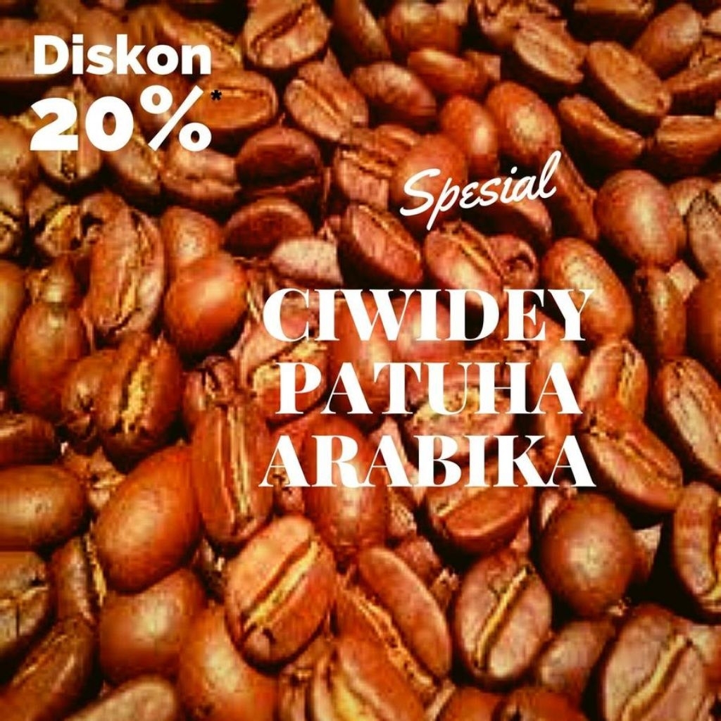 

Gold Coffee Kopi Roast Bean Biji sangrai Arabika Ciwidey Patuha Jabar
