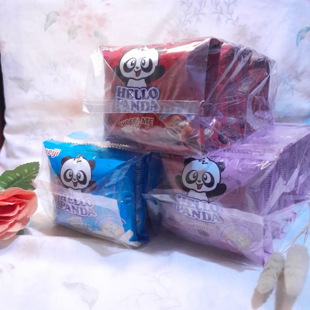 

HELLO PANDA BISKUIT RENCENGAN ISI KRIM / 1 RENCENG 10 PCS
