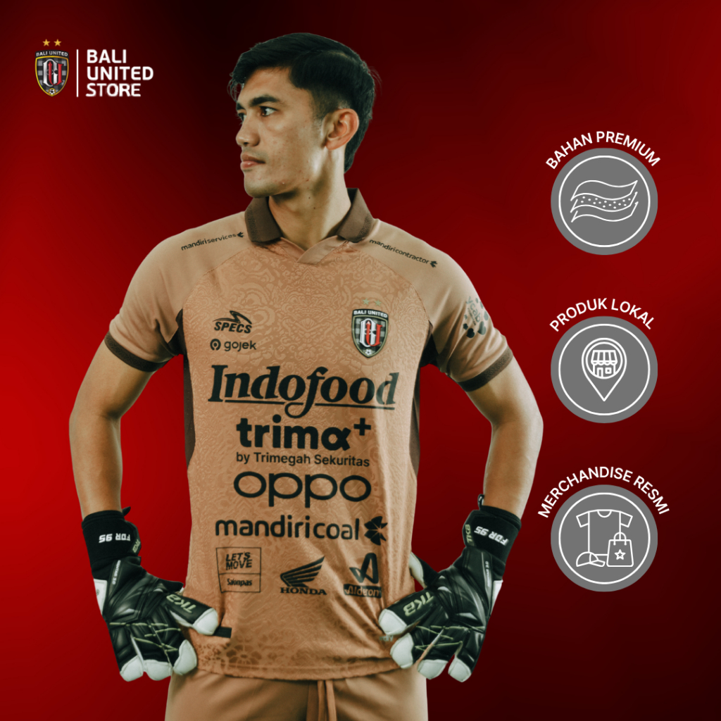 [READY STOCK] BALI UNITED Jersey Player Issue Bali United FC - GK Away Official Jersey 2025