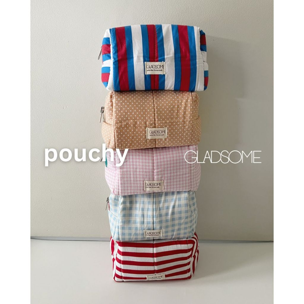 Pouchy - Gladsome / Pouch Organizer / Bahan Cotton