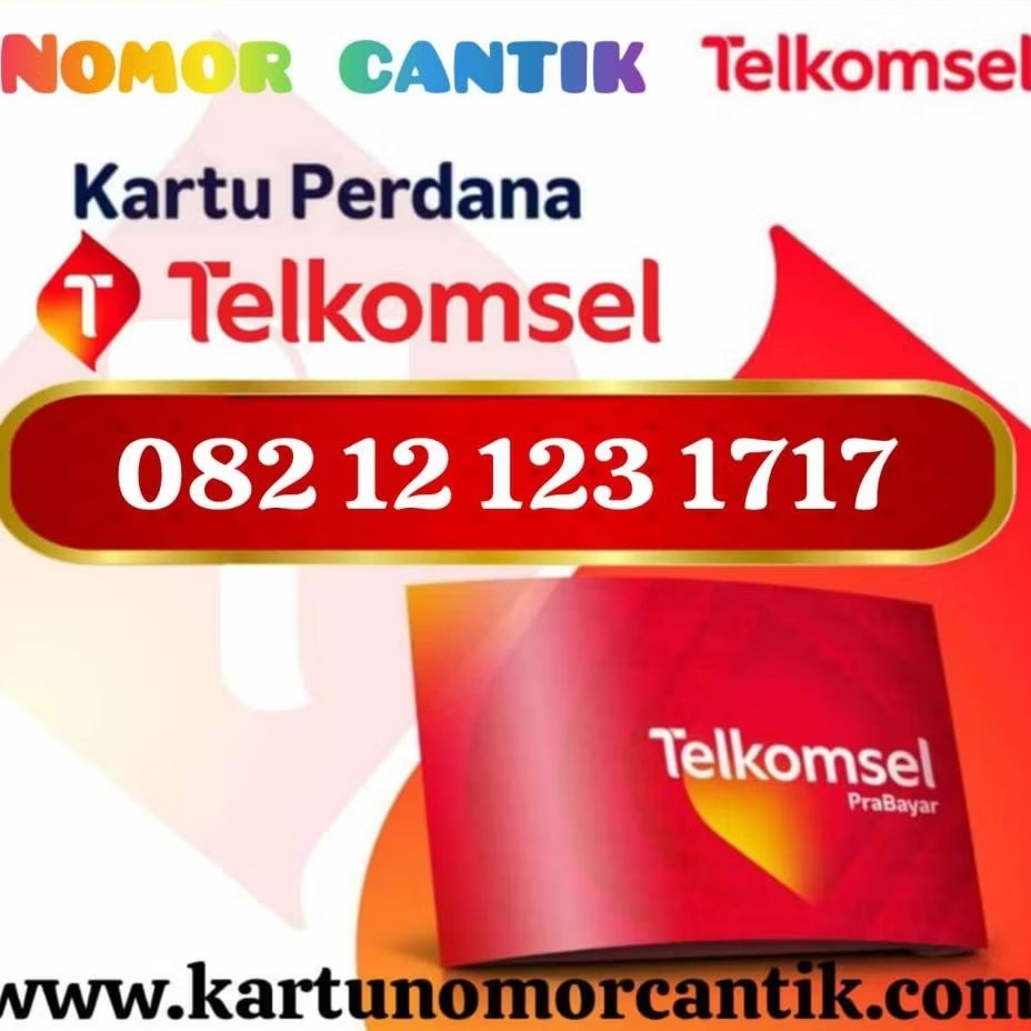 Nomor Cantik Telkomsel 1717 / O82 I2 I23 1717