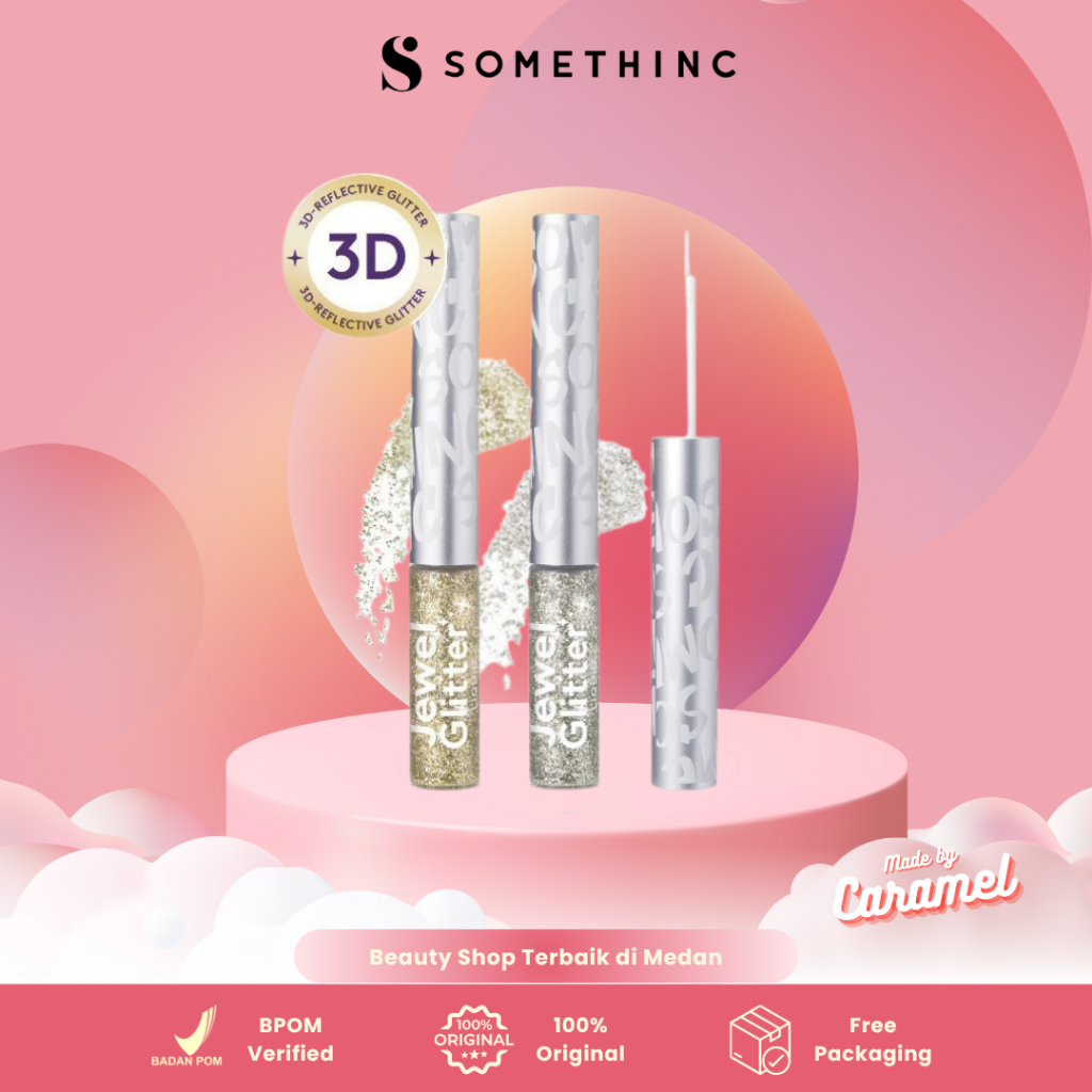 SOMETHINC Jewel Glitter Liquid - Silver Gold