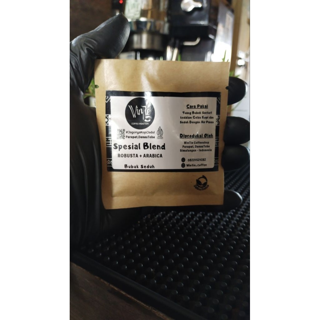 

Bubuk Sachet Kopi Spesial Blend WinTie Coffee