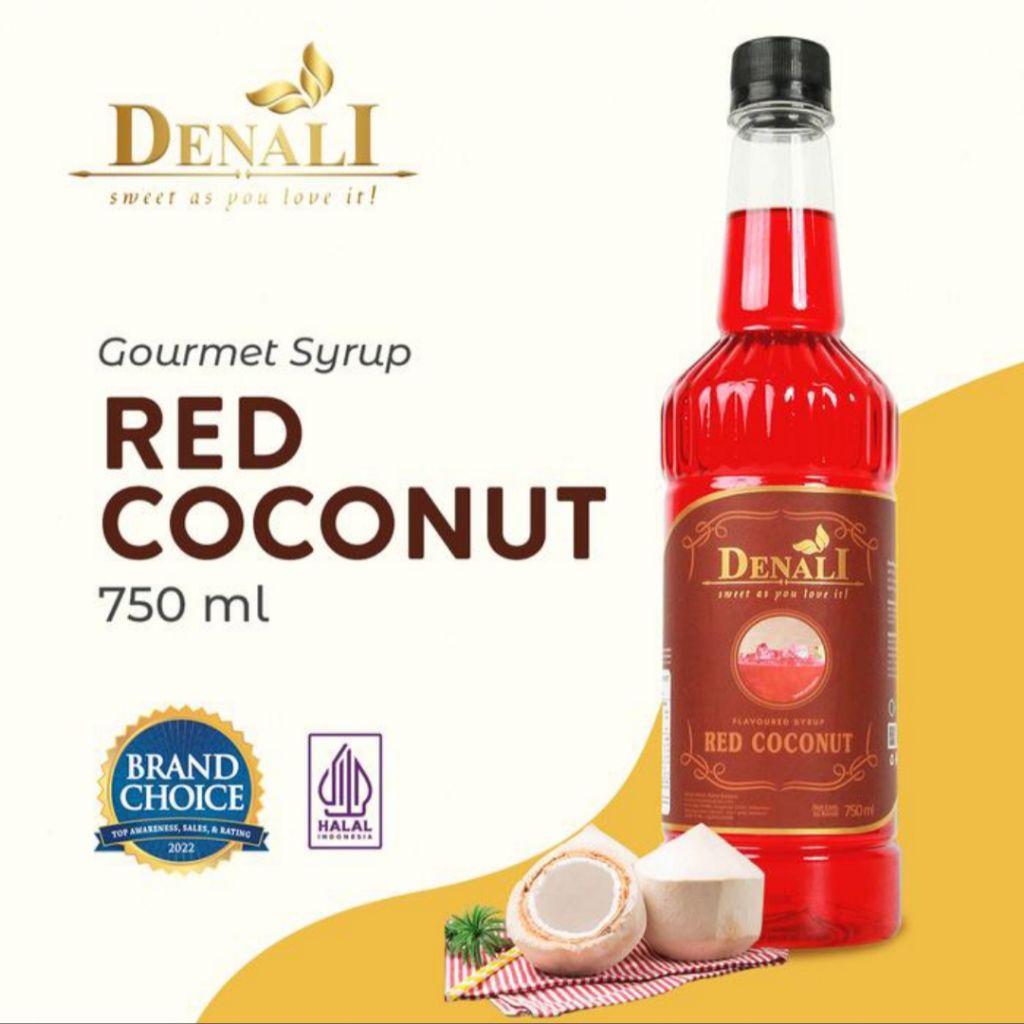 

DENALI SYRUP RED COCONUT 750 ml