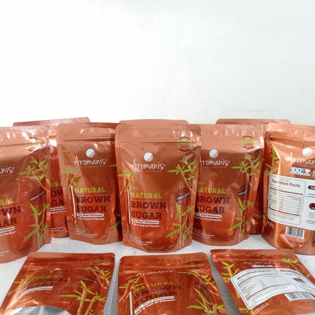 

Aromanis natural brown sugar 250 gram | brown sugar | natural brown sugar | aromanis