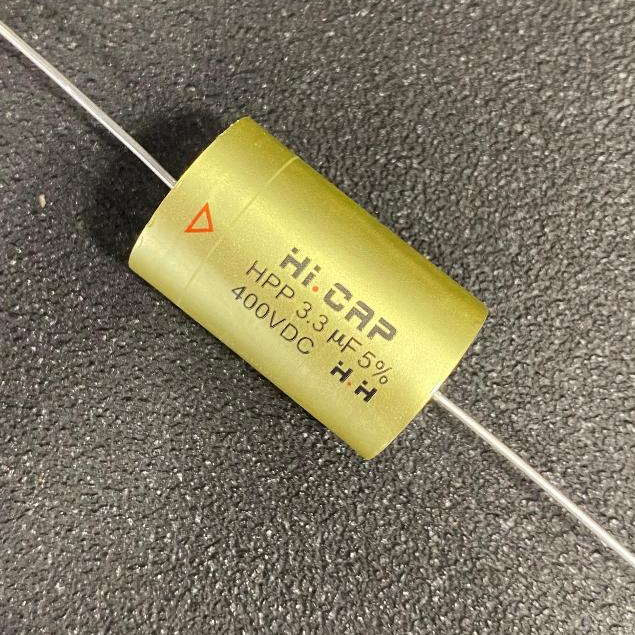 CAPASITOR AUDIO HIGH END OHVL 3,3 UF / 400 VOLT V GOLD (KUALITAS EROPA) HARGA 1 PCS / KAPASITOR AUDI