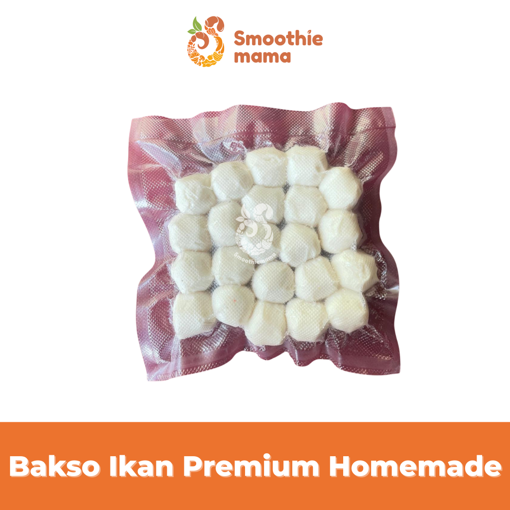 

SMOOTHIEMAMA Bakso Ikan Premium Handmade Sehat Kenyal Berkualitas Frozen