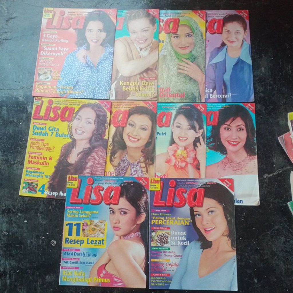 MAJALAH LISA BISA PILIH EDISI