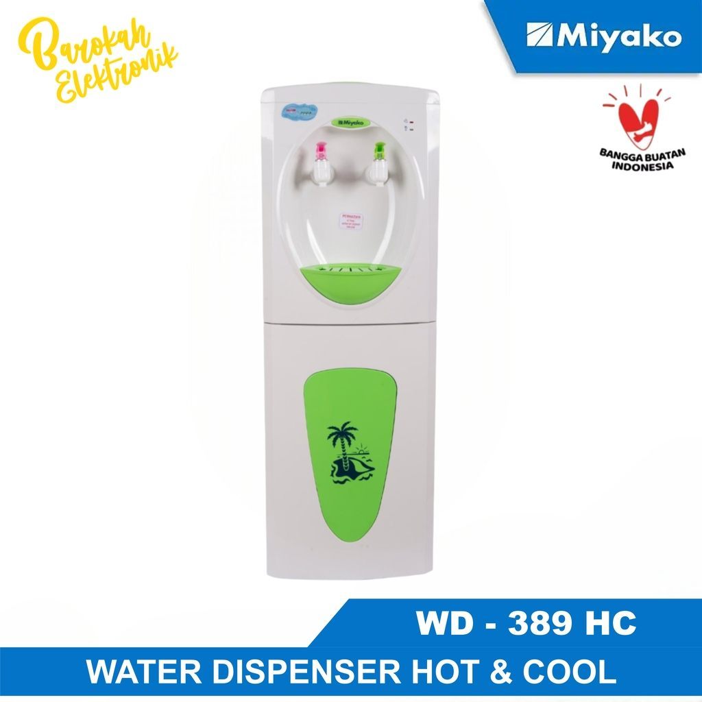 Miyako Water Dispenser WD-389HC Dispenser Air Galon Panas & Dingin