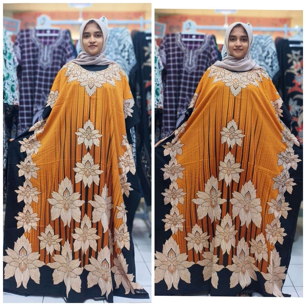 daster kaftan india bahan polyester