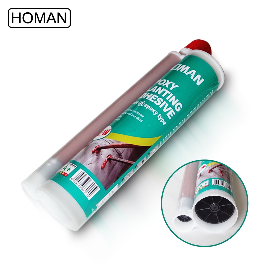 HOMAN Lem beton 360ml Lem beton dinding jangkar kimia Lem akar baja