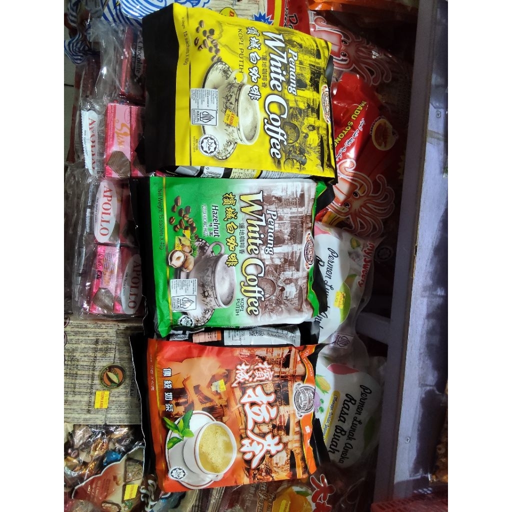 

coffe tree Penang (Teh Tarik/Whitecoffe/hazelnut) 15x40g