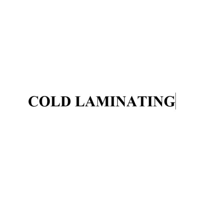 

Printout Cold Laminating