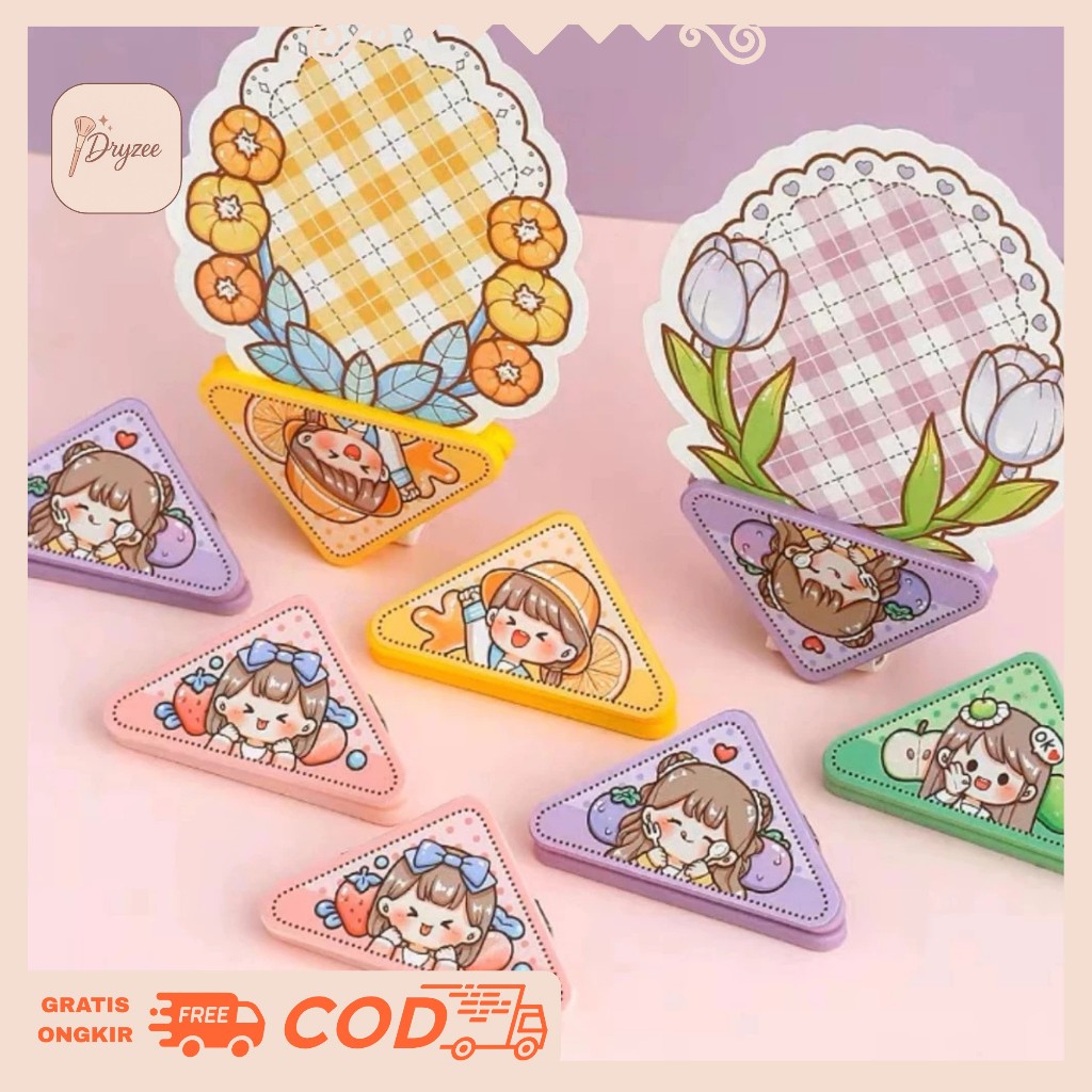 

Klip Kertas Buku Binder Segitiga Lucu Edisi Dodogirl Food Klip Segitiga Kartun Lucu Paper TLD108