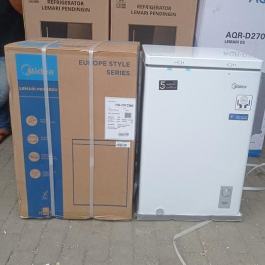 CHEST FREEZER BOX MIDEA HS 131 CNK FREEZER BOX 100LITER - SELURUH INDONESIA