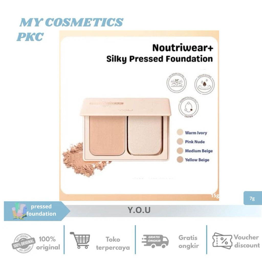 Y.O.U Silky Pressed Foundation