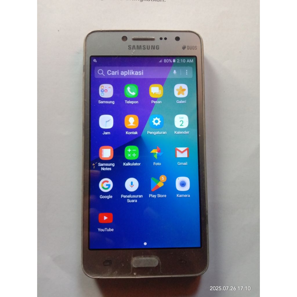 Samsung J2 Prime Second Minus / Hp Bekas Murahr