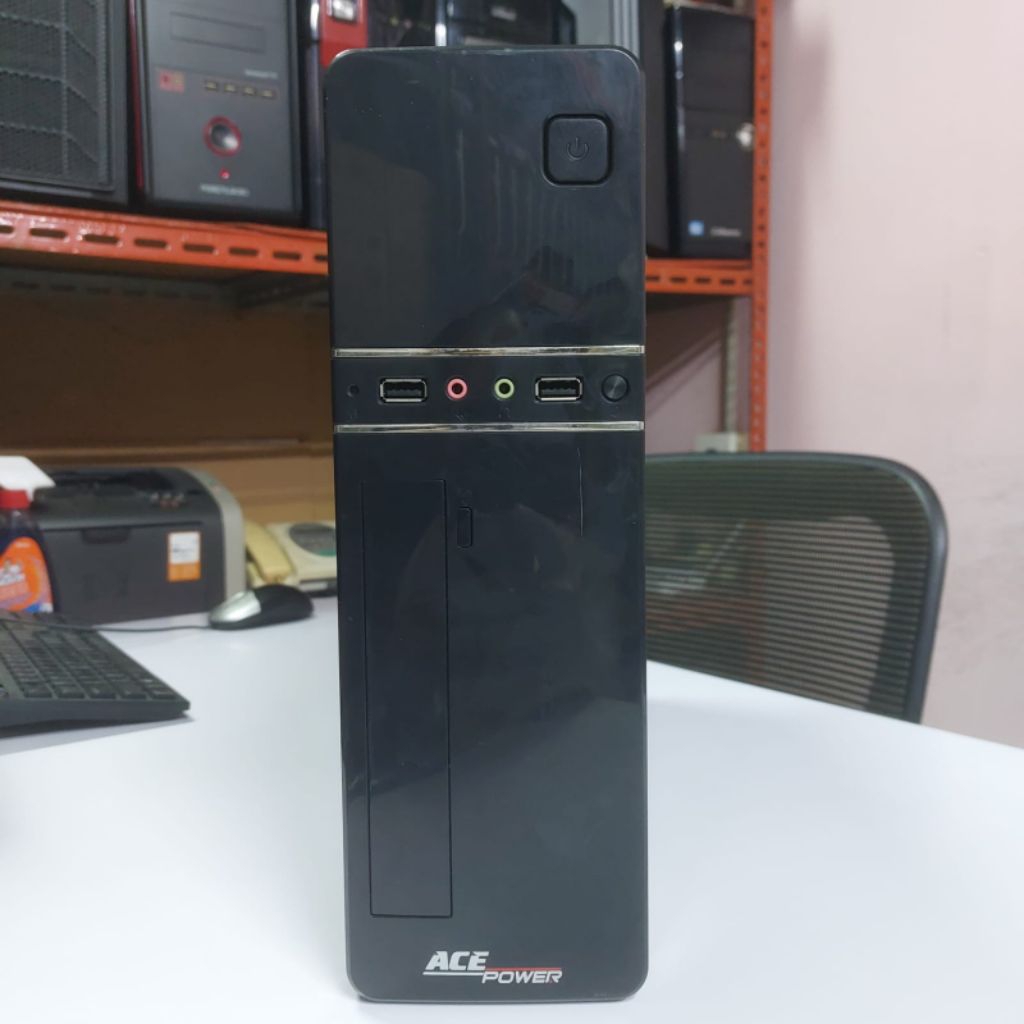caing slim mini itx ace power + power supplay seken murah