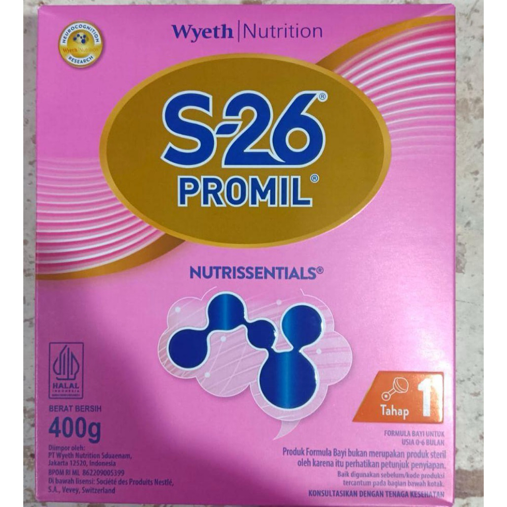 

S-26 PROMIL Tahap 1 400gr